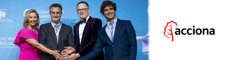 ACCIONA, distinguida como "Mejor proyecto IA del a&ntilde;o" en los Global Water Awards