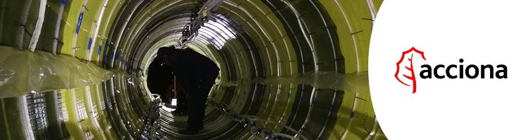 ACCIONA aplica una innovadora técnica para reparar tuberías minimizando cortes de agua y de tráfico