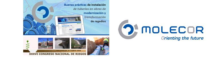 Molecor empresa patrocinadora en el XXXVI Congreso Nacional de Riegos