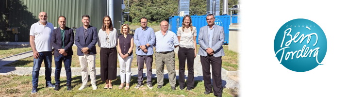Visita institucional a las nuevas instalaciones de producci&oacute;n de biog&aacute;s de la EDAR Castellar del Vall&egrave;s