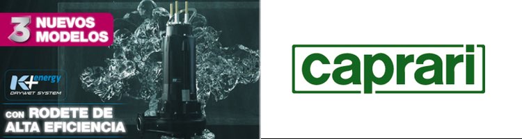 La gama K+ energy de CAPRARI se enriquece con tres nuevos modelos de electrobombas KCA