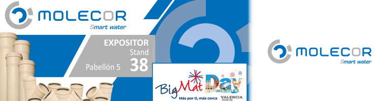Molecor participar&aacute; como empresa expositora en BigMat Day 2026