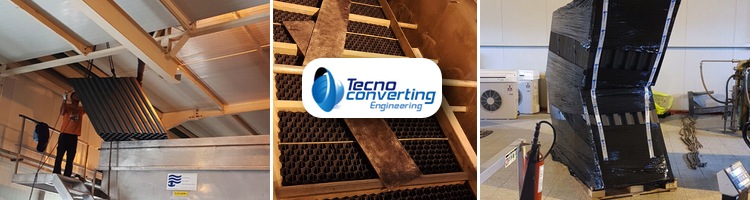 TecnoConverting Portugal sustituye varios módulos lamelares en depuradoras de Lisboa