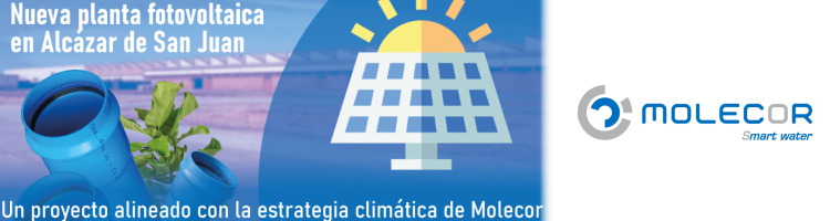 Molecor refuerza su compromiso clim&aacute;tico con una nueva planta de autoconsumo fotovoltaico