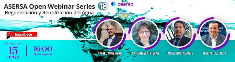 Inscríbete en el "ASERSA Open Webinar Series 18" para conocer el programa de reutilización potable de El Paso en Texas