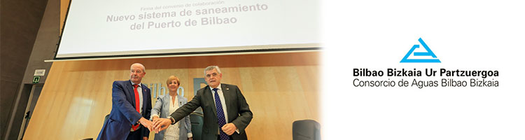 URA, la Autoridad Portuaria y el CABB construirán el saneamiento que llevará las aguas residuales del puerto hasta la EDAR de Galindo en Bilbao
