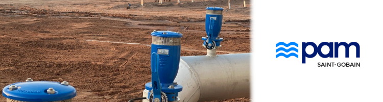 Saint-Gobain PAM refuerza la eficiencia de las redes de agua con su gama FB de ventosas
