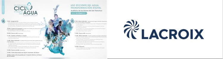 LACROIX, patrocina las "XII Jornadas del Ciclo Integral del Agua" de Baeza (Jaén)