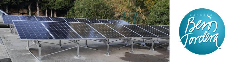 La EDAR Can Canyameres dispone de una nueva planta fotovoltaica que genera hasta el 40% de su energía eléctrica