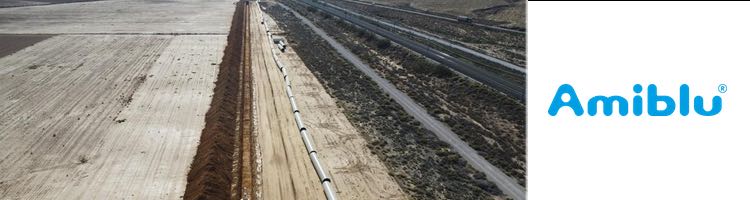 Amiblu Pipes Spain se adjudica el suministro de 65 Km de tuberías para el Sifón de Cardiel por 16 M€