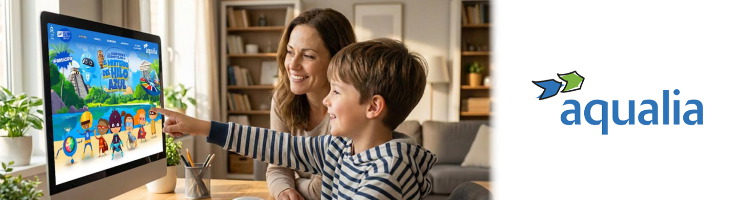 &ldquo;Los Guardianes Sostenibles en el misterio del hilo azul&rdquo;, el nuevo reto de Aqualia para cuidar del agua en un viaje hist&oacute;rico