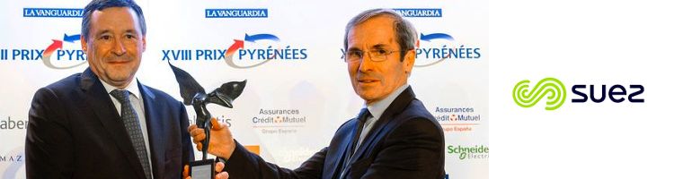 SUEZ premiado por la Cámara Francesa en Barcelona con el Prix Pyrénées