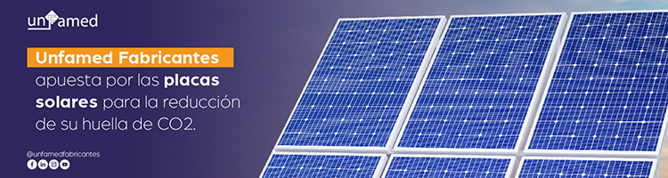 Unfamed Fabricantes apuesta por las placas solares para la reducción de su huella de CO2