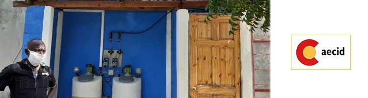 Lanzamiento del proyecto de cooperación para el abastecimiento de agua de Aquin en Haití por AECID