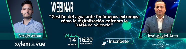 No te pierdas el Webinar T&eacute;cnico "Gesti&oacute;n del agua ante fen&oacute;menos extremos: c&oacute;mo la digitalizaci&oacute;n enfrent&oacute; la DANA de Valencia"
