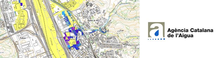 La ACA pone a información pública cerca de 1.200 mapas de peligrosidad y riesgo de inundación en las cuencas internas