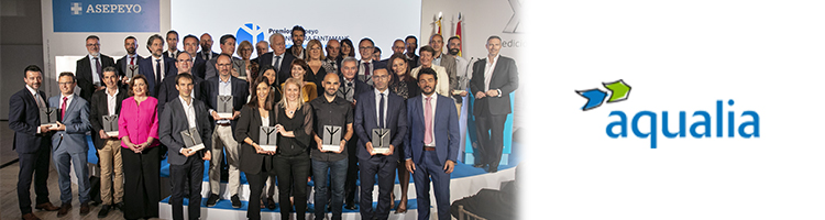 Aqualia, reconocida por su trayectoria preventiva en la X Edición de los Premios Asepeyo