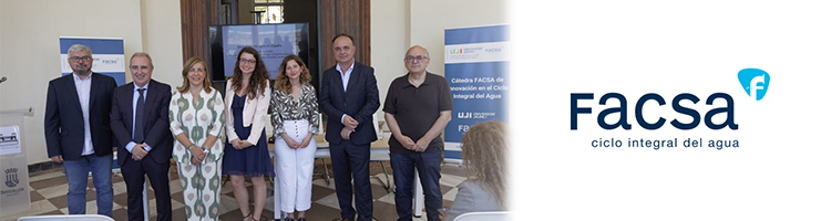 La Cátedra FACSA- UJI analiza los retos futuros del sector del agua en el acto de entrega de sus premios
