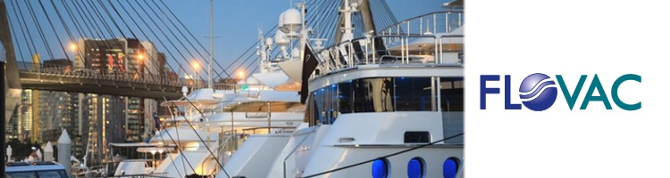 Marina para superyates de Sidney se renueva con el sistema Flovac