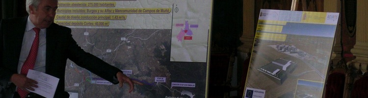 El MAGRAMA licita por 37 millones de euros las obras del anillo y depósitos de Cortes en Burgos