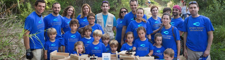 El Grupo AGUAS se vuelca en la conservación de especies amenazadas en la ribera del Turia en Valencia
