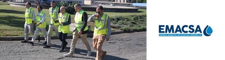 La Embajada de Dinamarca visita las plantas de EMACSA para establecer sinergias en la gestión del ciclo urbano del agua