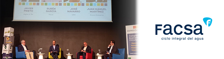 Facsa pone en valor su modelo de economía circular del agua en el "Congreso Conecoo" de Elche