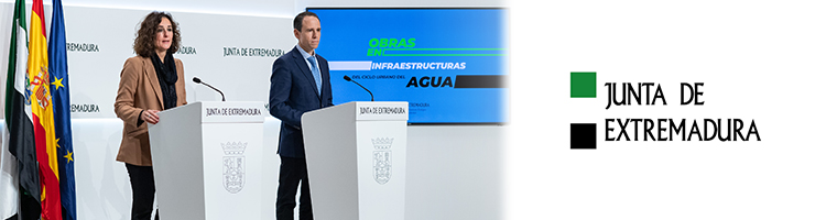La Junta destaca el potente esfuerzo inversor de Extremadura en infraestructuras del Ciclo Urbano del Agua