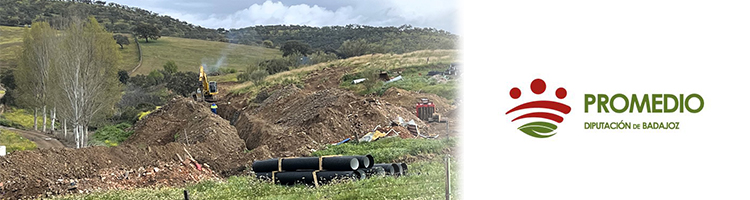 Arranca la construcción de la EDAR de Puebla del Maestre, en el Plan Depura de la Diputación de Badajoz