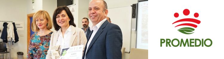 PROMEDIO recibe el premio "Extremadura Verde" por su contribución al desarrollo de la economía circular y sostenible