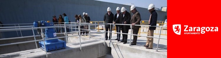 Las obras de mejora de la eficiencia energética de la EDAR de la Cartuja de Zaragoza permitirán ahorros de más de 5 millones de Kw/h año