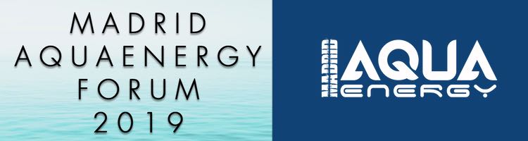 AQUAENERGY FORUM 2019 "El desafío de las Tecnologías para Agua y Energía" en Madrid el 21 y 22 de Noviembre
