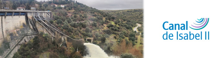Canal de Isabel II desembalsa agua de cinco de sus presas para mantener la seguridad hidrol&oacute;gica ante las intensas lluvias