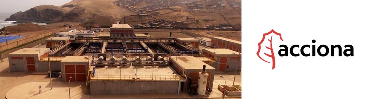 La PTAR de La Chira en Perú, construida y operada por ACCIONA, cumple 5 años en funcionamiento