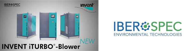 Iberospec ofrece la nueva turbo soplante iTURBO® de Invent