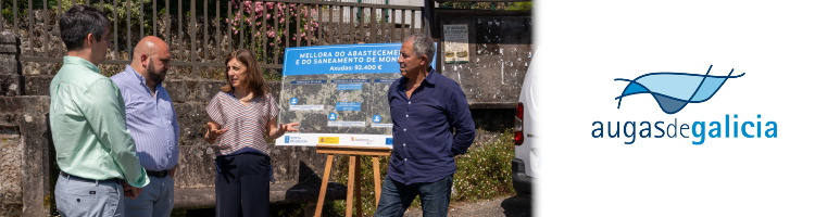 La Xunta ofrece a municipios ayudas para mejorar sus redes de abastecimiento de agua y saneamiento por un importe superior a 5 M&euro;