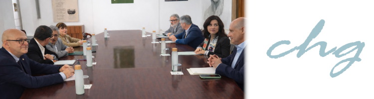 El secretario de Medio Ambiente y la presidenta de la CHG revisan en Ja&eacute;n el avance del plan de abastecimiento