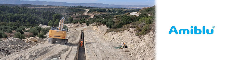 Amiblu finaliza el suministro de 20 km de tuberías de PRFV para el Canal Segarra Garrigues