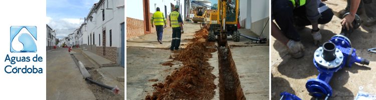 La Diputación de Córdoba invierte 1,7 M€ en obras hidráulicas en Fuente Obejuna