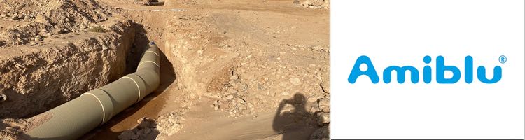 Amiblu finaliza el suministro de 4,6 km de tuberías de PRFV para una importante obra de agua potable en Fuerteventura