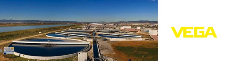 La medición de nivel en los depósitos de flotantes de la EDAR del Prat de Llobregat