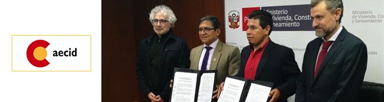 Cooperación Española le da un nuevo impulso al programa de agua y saneamiento de Cusco y Apurimac en Perú