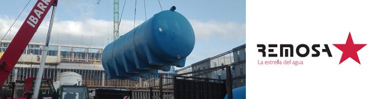 REMOSA suministra un sistema para la reutilización de agua pluviales en las instalaciones de Termibus en Bilbao