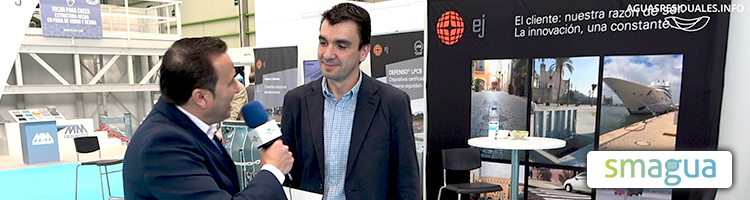 EJ nos muestra soluciones interesantes para el saneamiento en su stand de Smagua 2023
