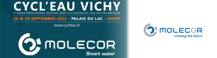 Molecor estará presente en el salón "Cycl’Eau Vichy" el 28 y 29 de septiembre