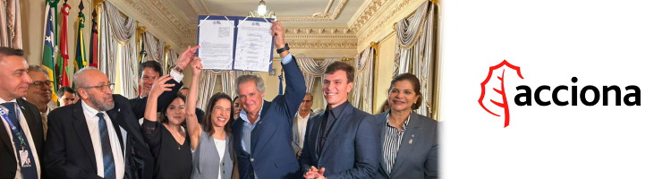 ACCIONA firma el contrato de saneamiento para 153 municipios de Pernambuco, Brasil