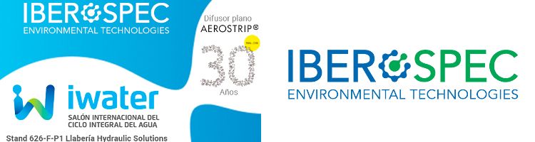 Iberospec celebra el 30 aniversario de los difusores Aerostrip® en iwater Barcelona