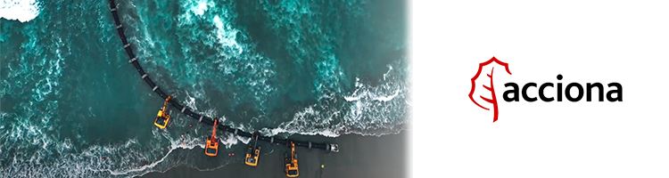 ACCIONA avanza en las obras de la PTAR Pachacútec con el lanzamiento del emisario submarino