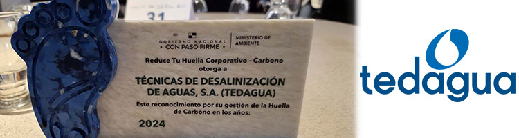 Tedagua recibe el reconocimiento del Ministerio de Ambiente de Panamá por su compromiso con la sostenibilidad