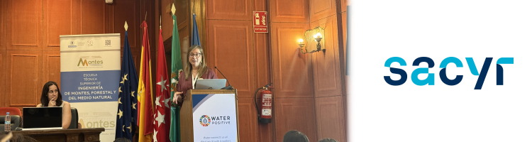 Sacyr Agua presenta sus retos en huella h&iacute;drica en el Water Positive Day